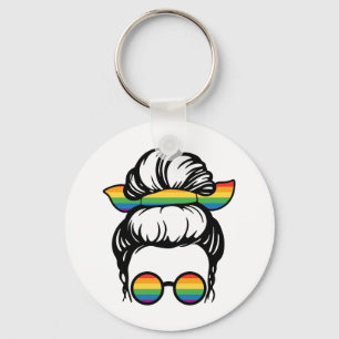 Rainbows zien sleutelhanger