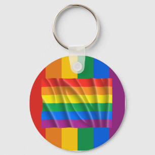 RAINBOWVLAG/GAYPRIJS SLEUTELHANGER