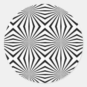 Rainbowwaarheid Live Hallucinaties Optische illusi Ronde Sticker