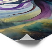 RainbowWitchWatercolor Poster (Hoek)