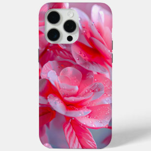 Raindrop Blush Pink Blossom iPhone 15 Pro Max Hoesje