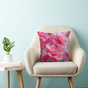 Raindrop Blush Pink Blossom Kussen