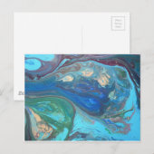 Raindrop Briefkaart (Voorkant / Achterkant)