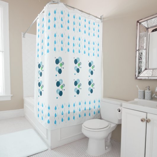 Raindrop Elegance Water Boule rideau (En situation)