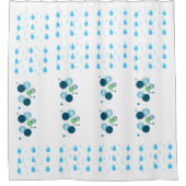 Raindrop Elegance Water Boule rideau (Devant)