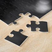 Raindrop op een lef legpuzzel (Zijkant)