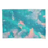 Raindrops Abstract Kussensloop (Voorkant-Links)