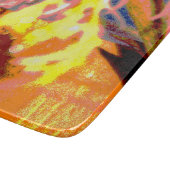 Raindrops Abstract Snijplank (Hoek)