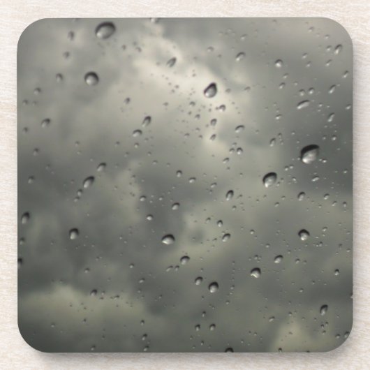 Raindrops Bier Onderzetter (Voorkant)