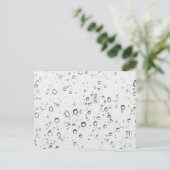 Raindrops Briefkaart (Staand voorkant)