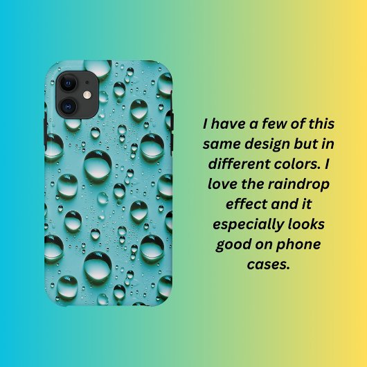 Raindrops Case-Mate iPhone Case