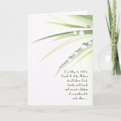 Raindrops op bladeren (Voorkant)