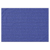 Raindrops op blauw metaal tafelkleed (Voorkant (Horizontaal))