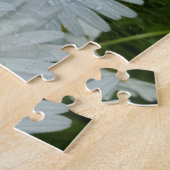 Raindrops op Daisies Wildflower Floral Legpuzzel (Zijkant)