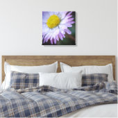 Raindrops op een maaltijd canvas afdruk (Insitu (Slaapkamer))