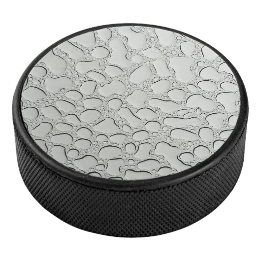 Raindrops op glasdak hockey puck (3/4)
