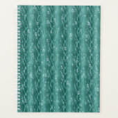 Raindrops op groen metaal planner (Voorkant)