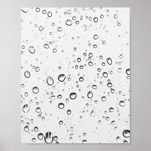 Raindrops Poster (Voorkant)
