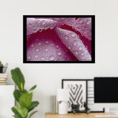 Raindrops-Poster Poster (Thuiskantoor)