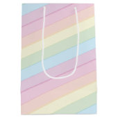 Raindrops Rainbow Baby shower Medium Cadeauzakje (Achterkant)