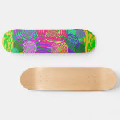 Raindrops Skateboard (Horizontaal)
