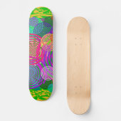 Raindrops Skateboard (Voorkant)