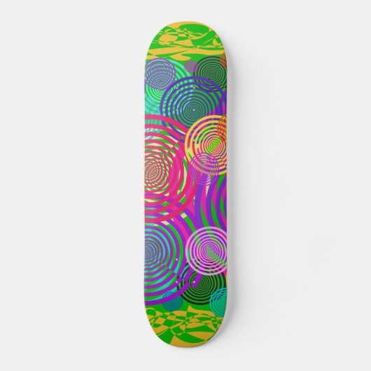 Raindrops Skateboard (Voorkant)