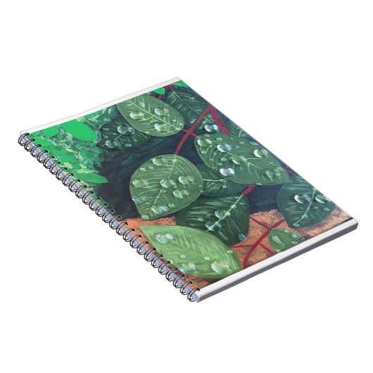 "Raindrops" Spiraal Notitieboek (Rechterzijde)