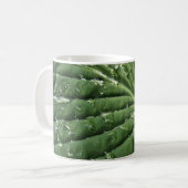 Raindrops sur Hosta Leaf Mug (Devant gauche)