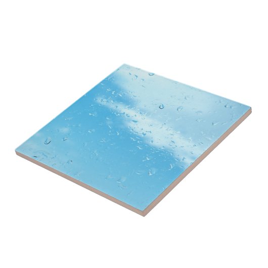 Raindrops Tegeltje (Zijkant)