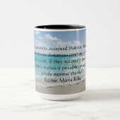 Rainer Maria Rilke Love Coffee Mug (Centre)