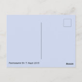 Rainer Washington Briefkaart (Achterkant)