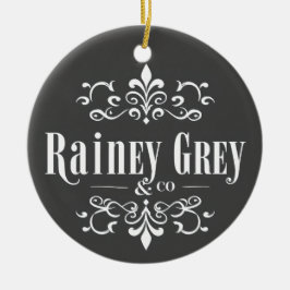 Rainey Grey + Co logo [4] Keramisch Ornament