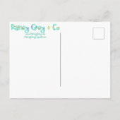 RAINEY GREY + CO [logo 6] Briefkaart (Achterkant)