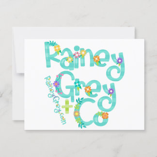 RAINEY GREY + CO [logo 6] Briefkaart
