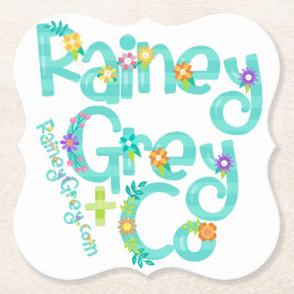 RAINEY GREY + CO [logo 6] Kartonnen Onderzetters