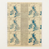Rainfall, temperatuur, Britse eilanden Planner (Voorkant)