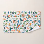 Rainforest Animal Pattern Bad Handdoek (Handdoek)