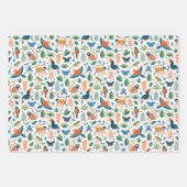Rainforest Animal Pattern Inpakpapier Vel (Voorkant 2)