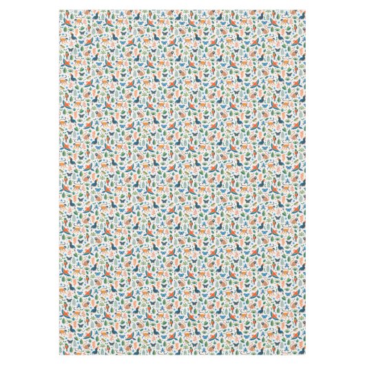 Rainforest Animal Pattern Tafelkleed (Voorkant)