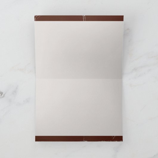 Rainforest Embellish Painted Letter V Monogram Kaart (Binnen)