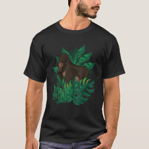 Rainforest Gorilla Ape Monkey Animal Gorilla T-shirt
