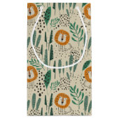 Rainforest Patroon Cute Doodle Oerwoud Klein Cadeauzakje (Achterkant)