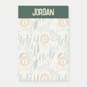 Rainforest Patroon Cute Doodle Oerwoud Post-it® Notes