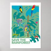 RAINFOREST POSTER (Voorkant)