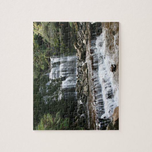 Rainforest Waterfall - Jigzaag Puzzle Legpuzzel (Verticaal)