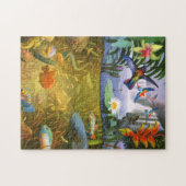 Rainforest Wildlife Puzzle Legpuzzel (Horizontaal)