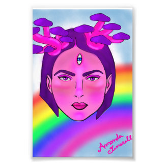 Rainha cogumelo  foto afdruk