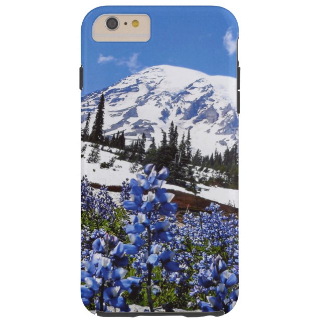 Rainier monteren op Paradise Point Case-Mate iPhone Case (Achterkant)