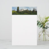 Rainier Morning Light Briefpapier (Staand voorkant)